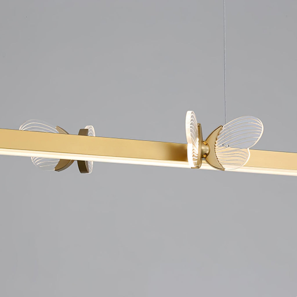 Wardenvale Aluminium Chandelier-Moonnatur