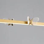 Wardenvale Aluminium Chandelier-Moonnatur