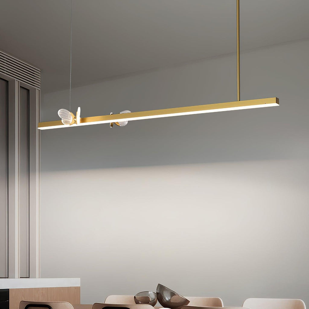 Wardenvale Aluminium Chandelier-Moonnatur