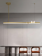 Wardenvale Aluminium Chandelier-Moonnatur