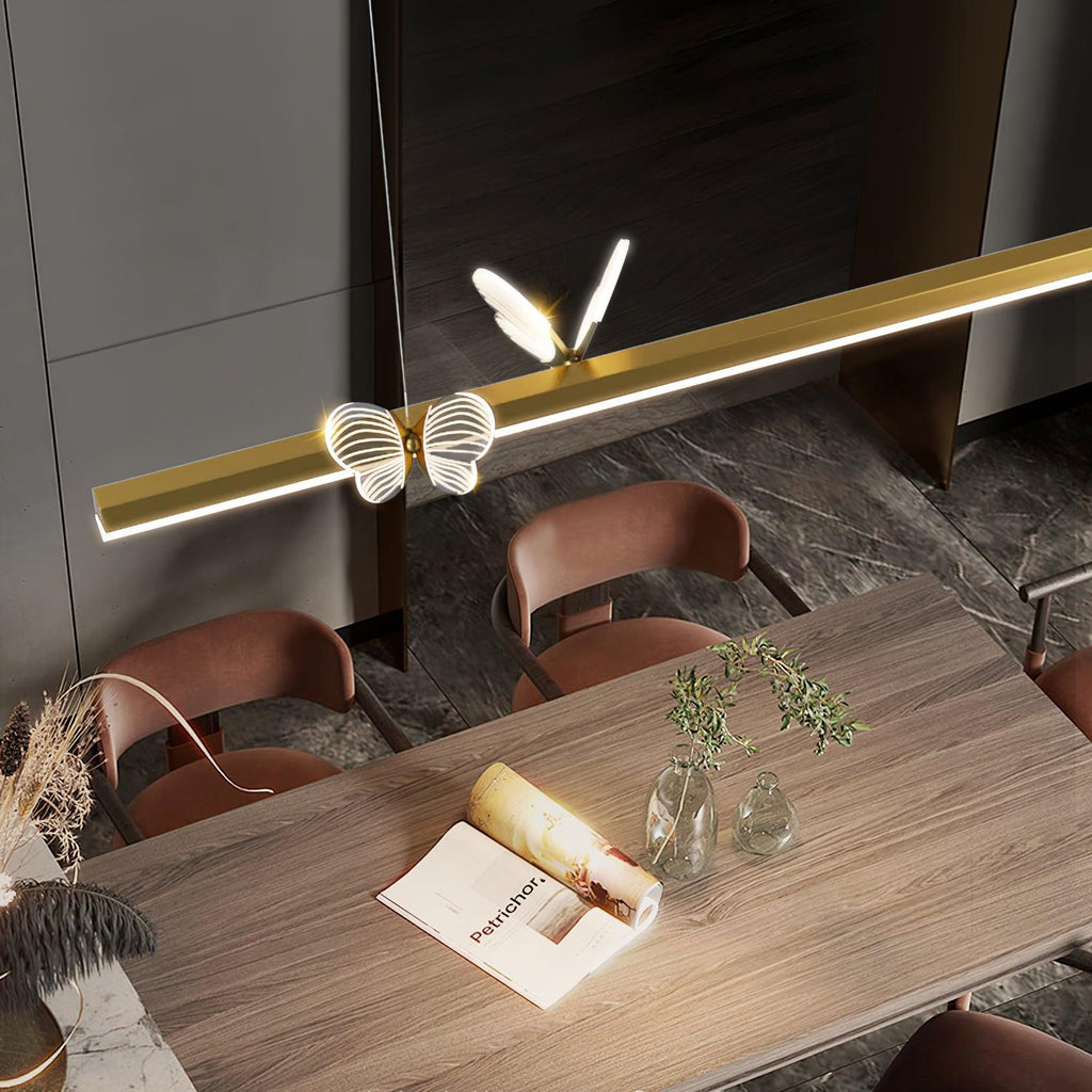 Wardenvale Aluminium Chandelier-Moonnatur