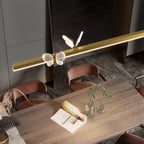 Wardenvale Aluminium Chandelier-Moonnatur