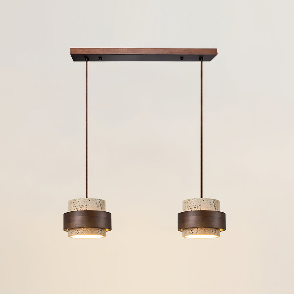 Yarrelora Travertine Pendant Light-Moonnatur