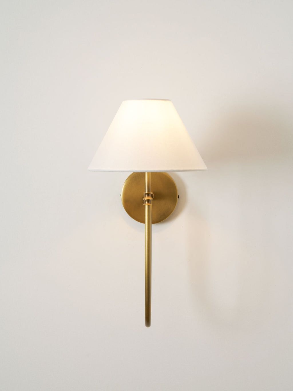 Korlisse Fabric Wall Light-Moonnatur