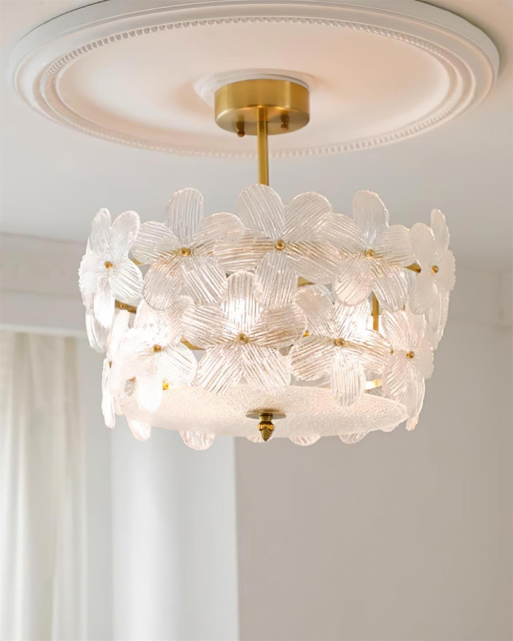 Grenelwick Glass Ceiling Light-Moonnatur