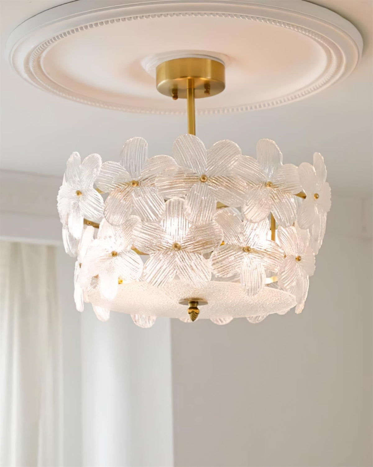 Grenelwick Glass Ceiling Light-Moonnatur