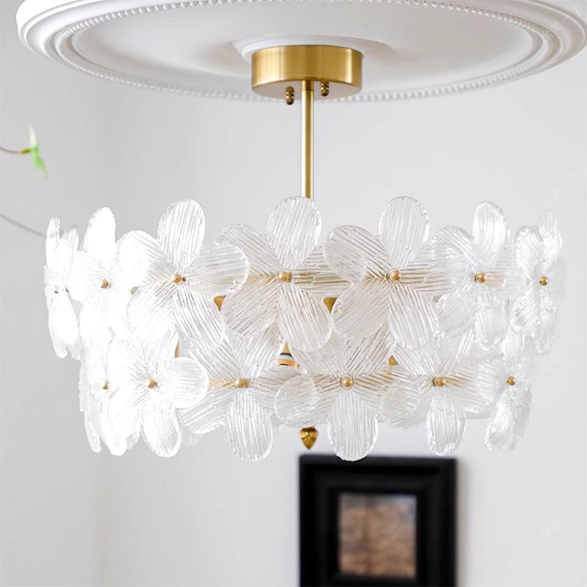 Grenelwick Glass Ceiling Light-Moonnatur
