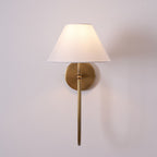 Korlisse Fabric Wall Light-Moonnatur