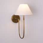 Korlisse Fabric Wall Light-Moonnatur
