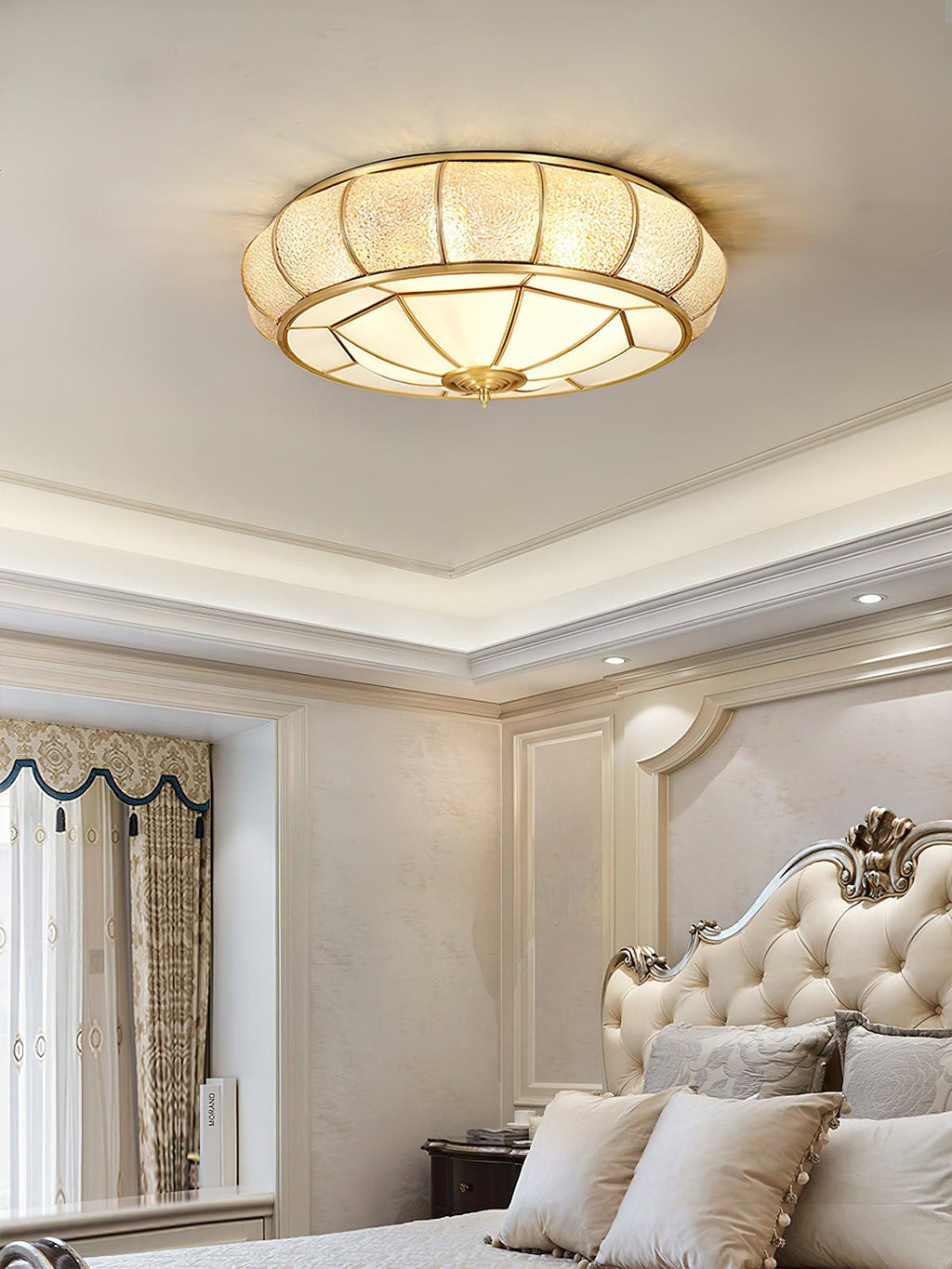 Hadrenora Glass Ceiling Light-Moonnatur