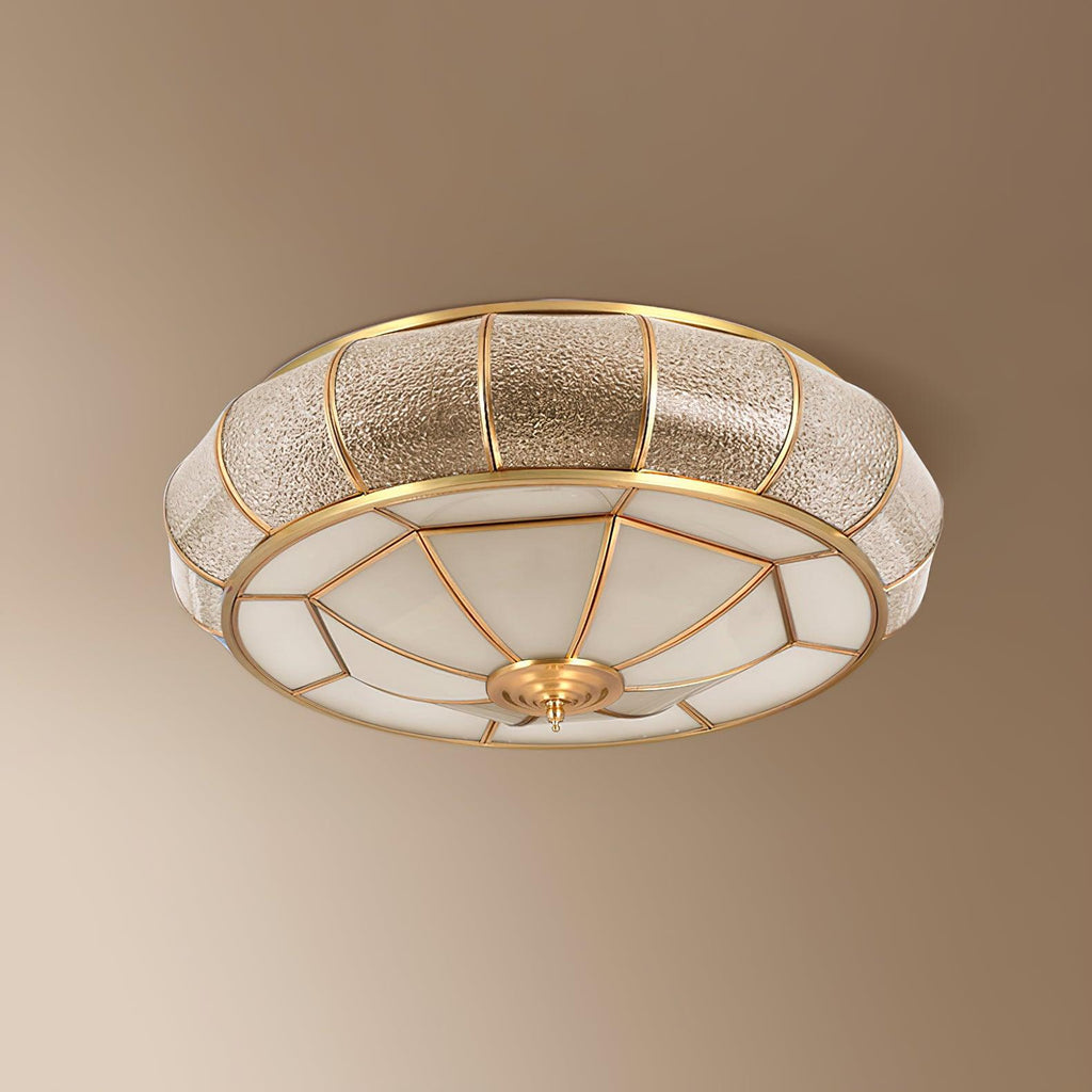 Hadrenora Glass Ceiling Light-Moonnatur