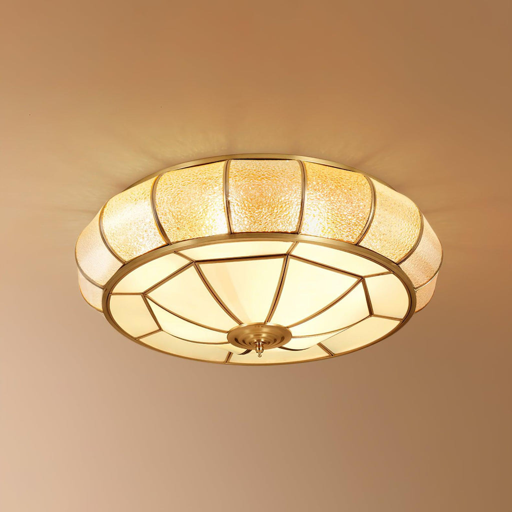 Hadrenora Glass Ceiling Light-Moonnatur