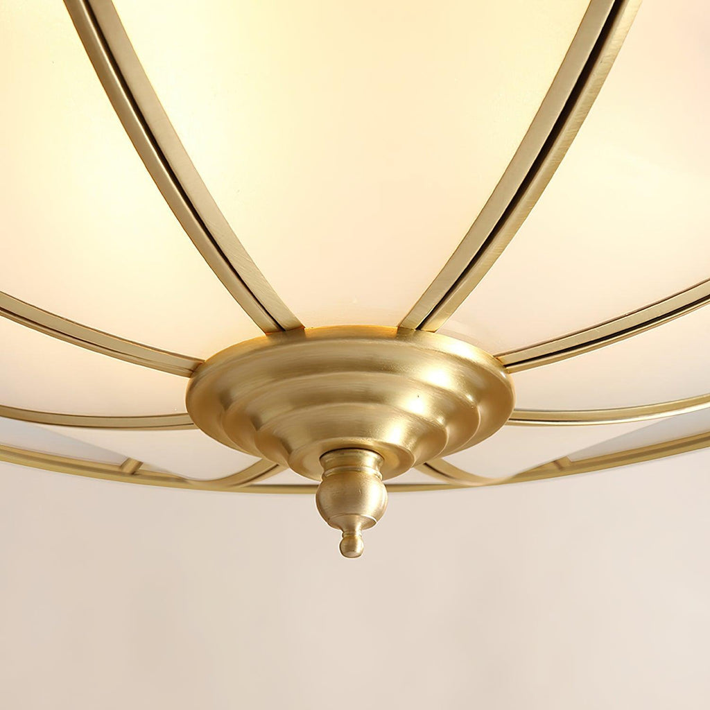 Hadrenora Glass Ceiling Light-Moonnatur