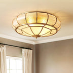 Hadrenora Glass Ceiling Light-Moonnatur