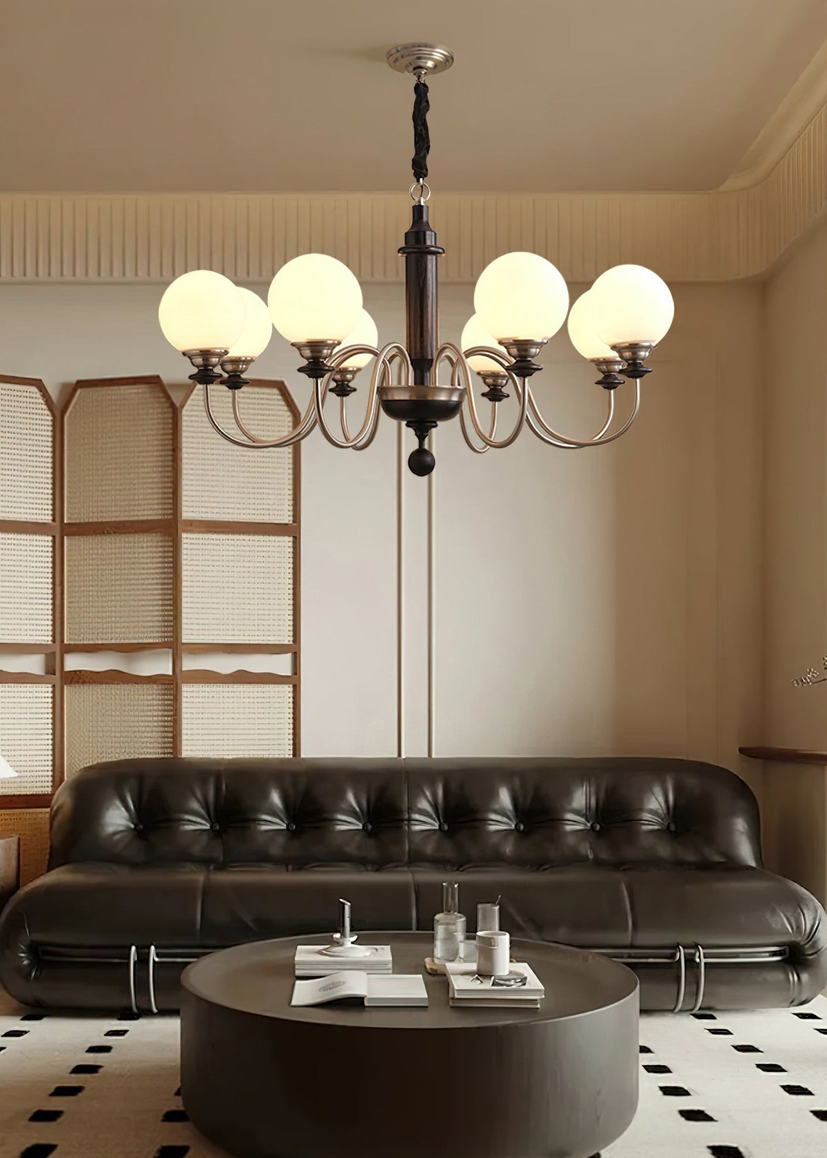 Rivenia Glass Chandelier-Moonnatur
