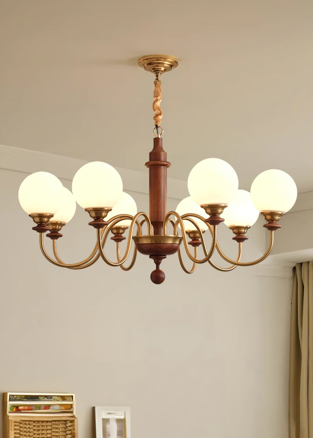 Rivenia Glass Chandelier-Moonnatur