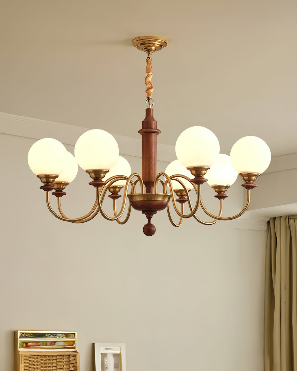 Rivenia Glass Chandelier-Moonnatur
