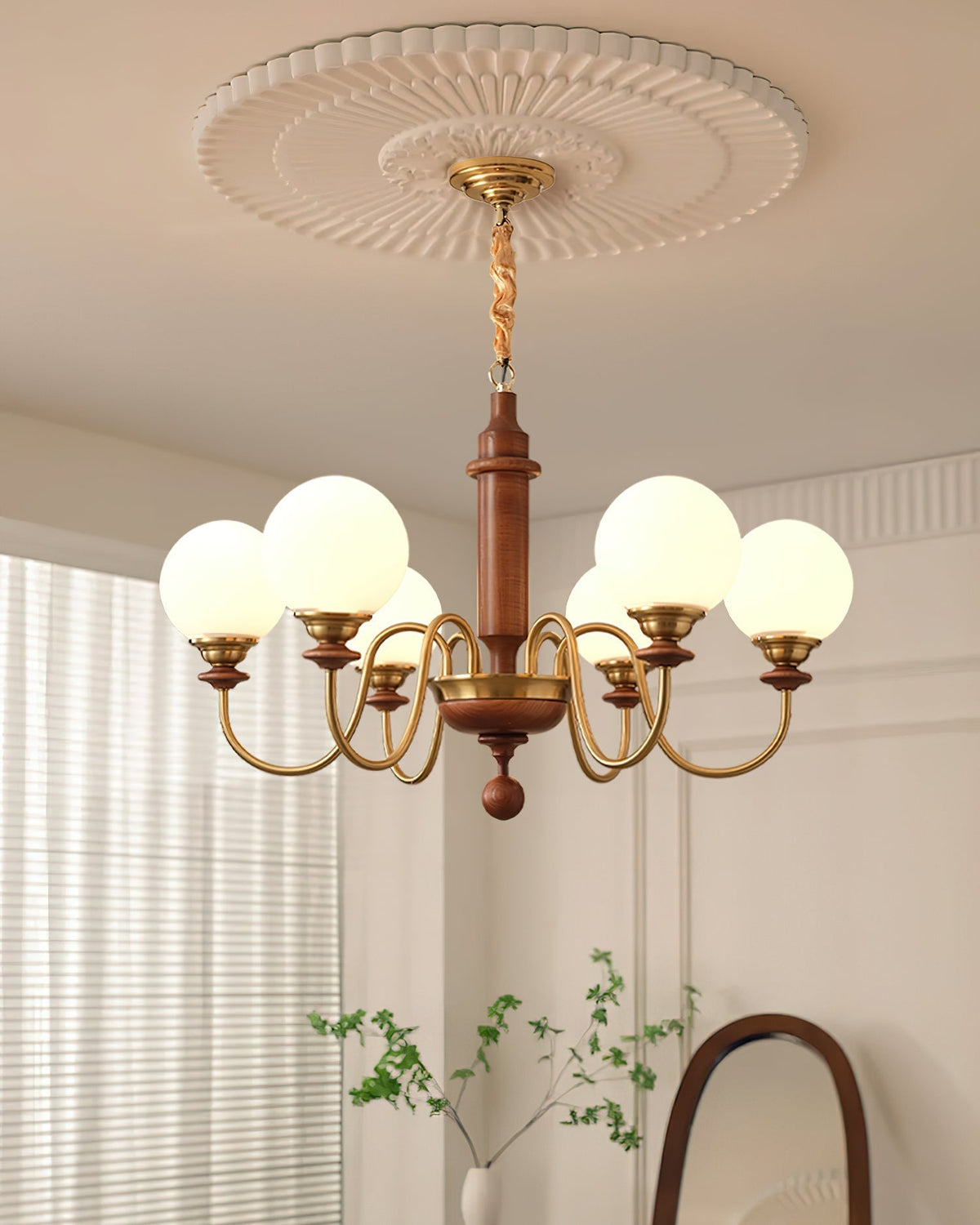 Rivenia Glass Chandelier-Moonnatur