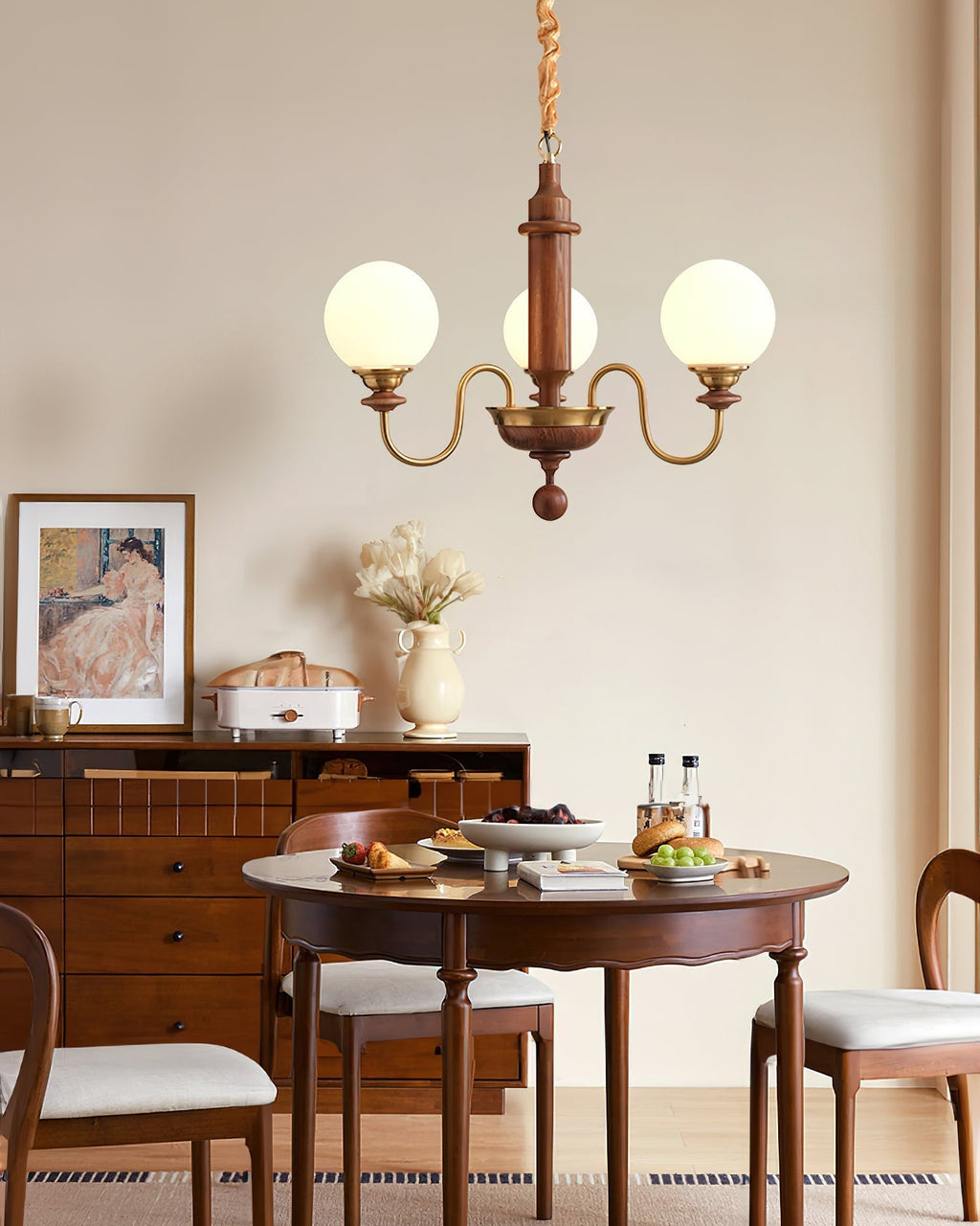 Rivenia Glass Chandelier-Moonnatur