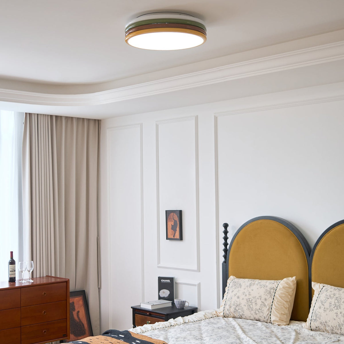 Ivrenfield Metal Ceiling Light-Moonnatur