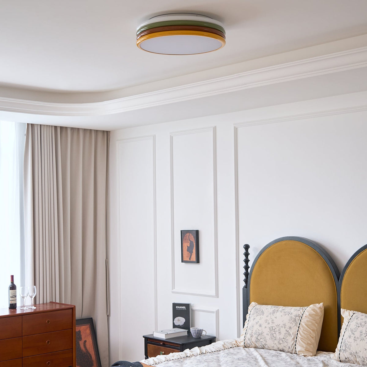 Ivrenfield Metal Ceiling Light-Moonnatur