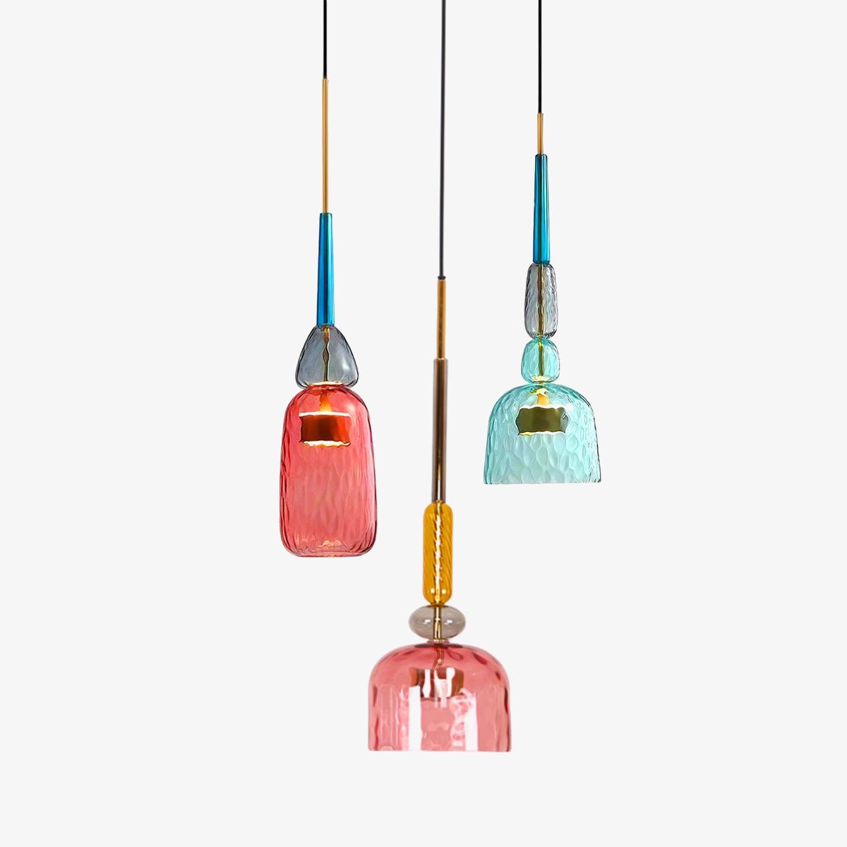 Gelmara Glass Pendant Light-Moonnatur