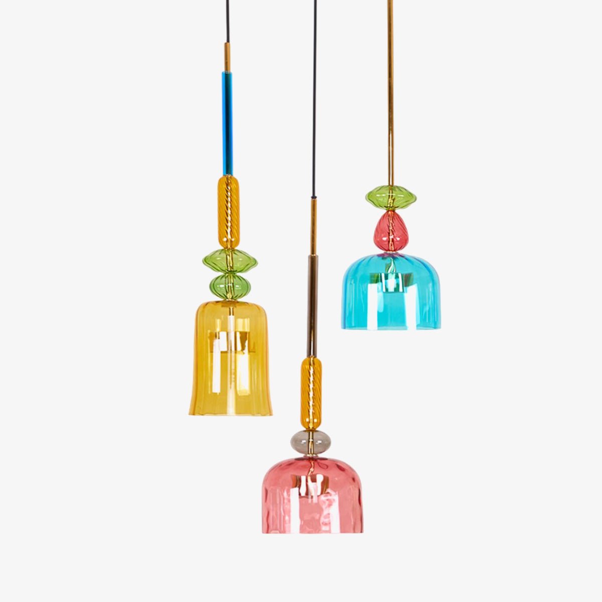 Gelmara Glass Pendant Light-Moonnatur