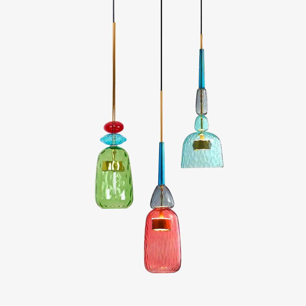 Gelmara Glass Pendant Light-Moonnatur
