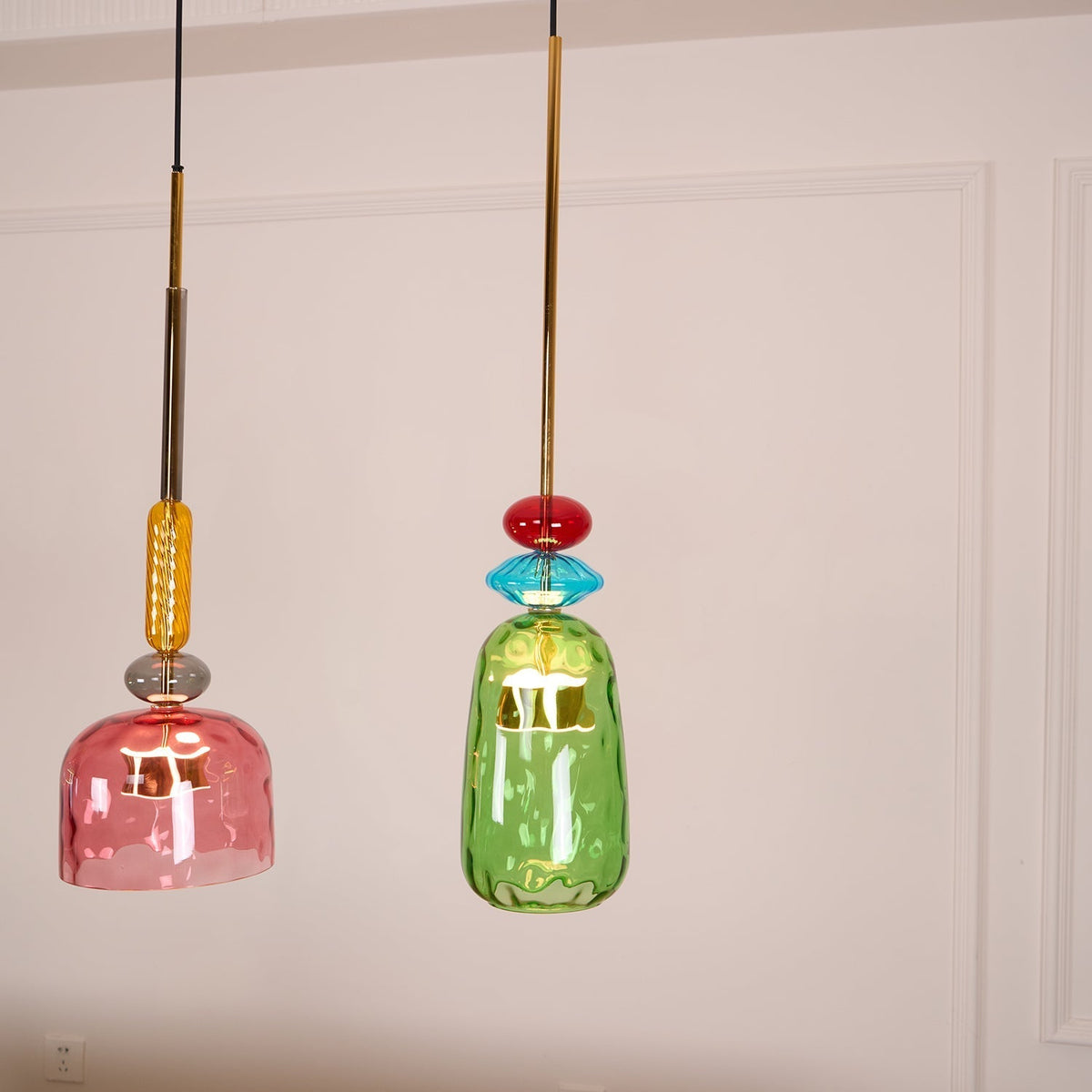 Gelmara Glass Pendant Light-Moonnatur