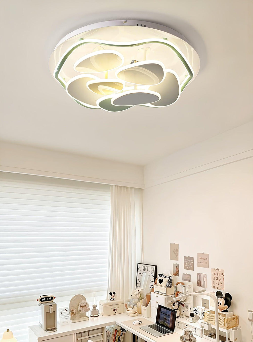 Kilvenmoss Acrylic Ceiling Light-Moonnatur