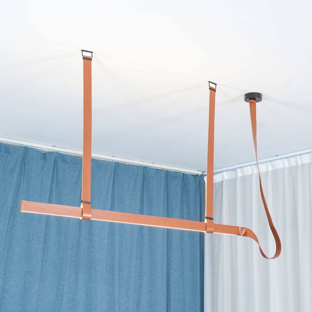 Helreniel Leather Pendant Light-Moonnatur
