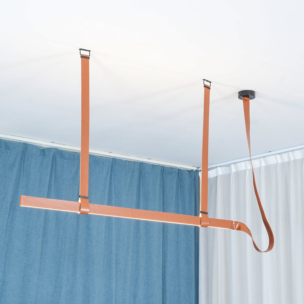 Helreniel Leather Pendant Light-Moonnatur