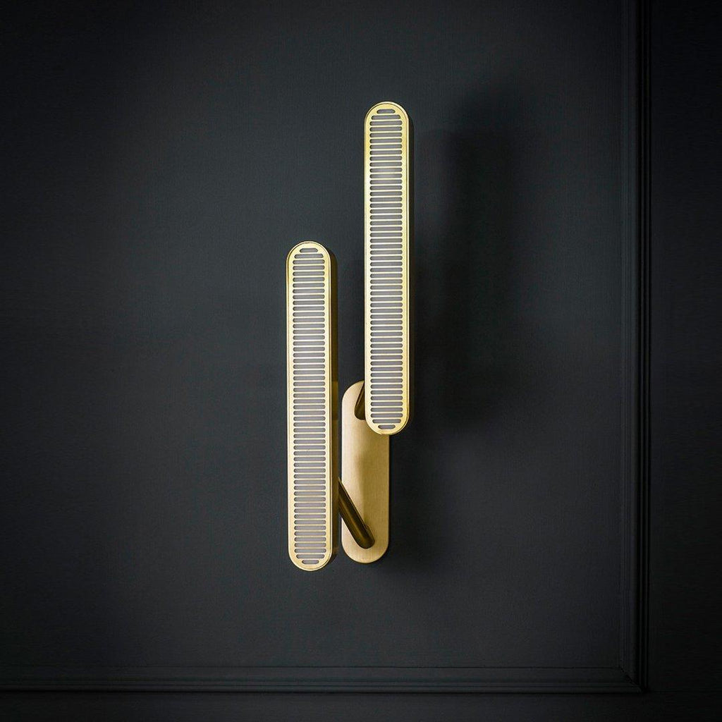 Ardanella Brass Wall Light-Moonnatur