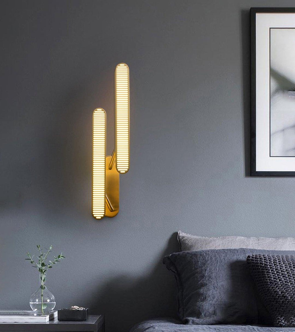 Ardanella Brass Wall Light-Moonnatur