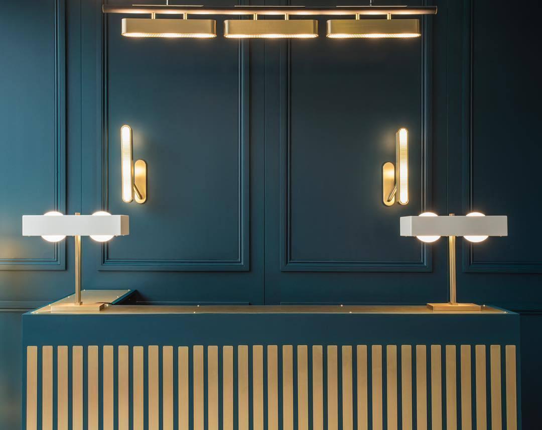 Ardanella Brass Wall Light-Moonnatur