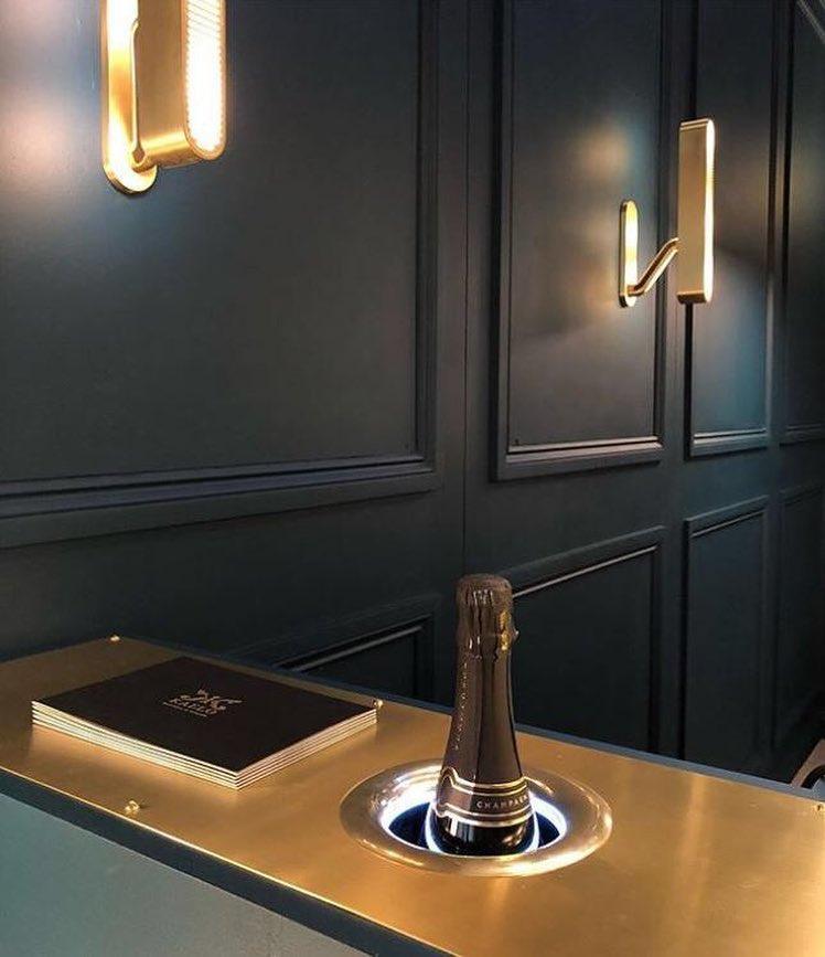 Ardanella Brass Wall Light-Moonnatur
