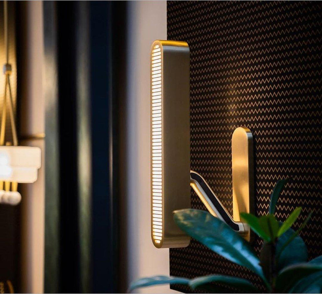 Ardanella Brass Wall Light-Moonnatur