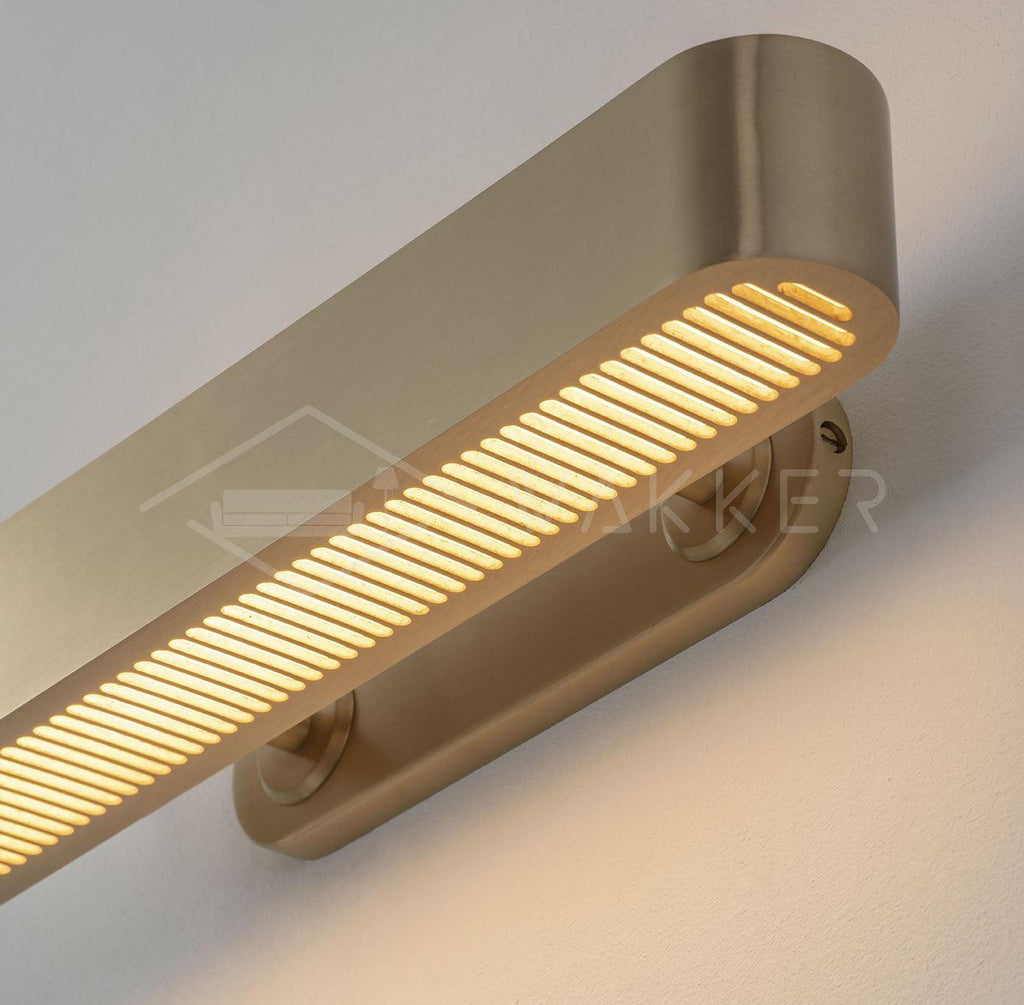 Ardanella Brass Wall Light-Moonnatur