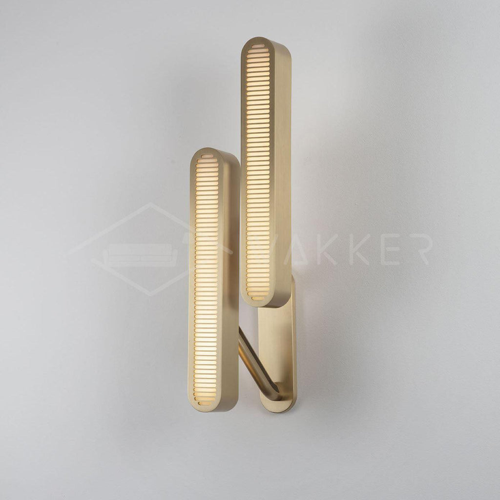 Ardanella Brass Wall Light-Moonnatur