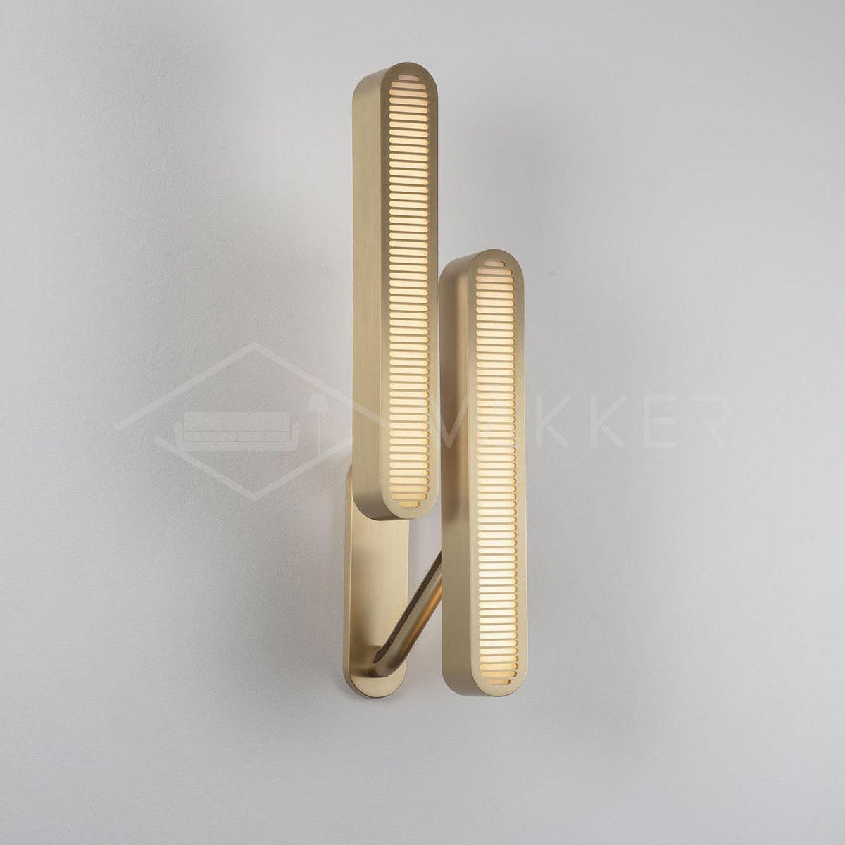 Ardanella Brass Wall Light-Moonnatur