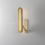 Ardanella Brass Wall Light-Moonnatur