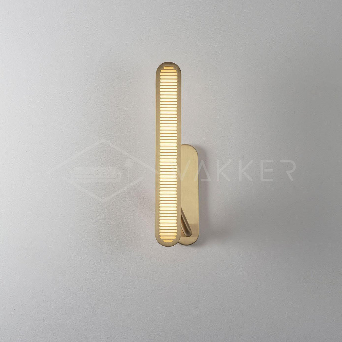 Ardanella Brass Wall Light-Moonnatur