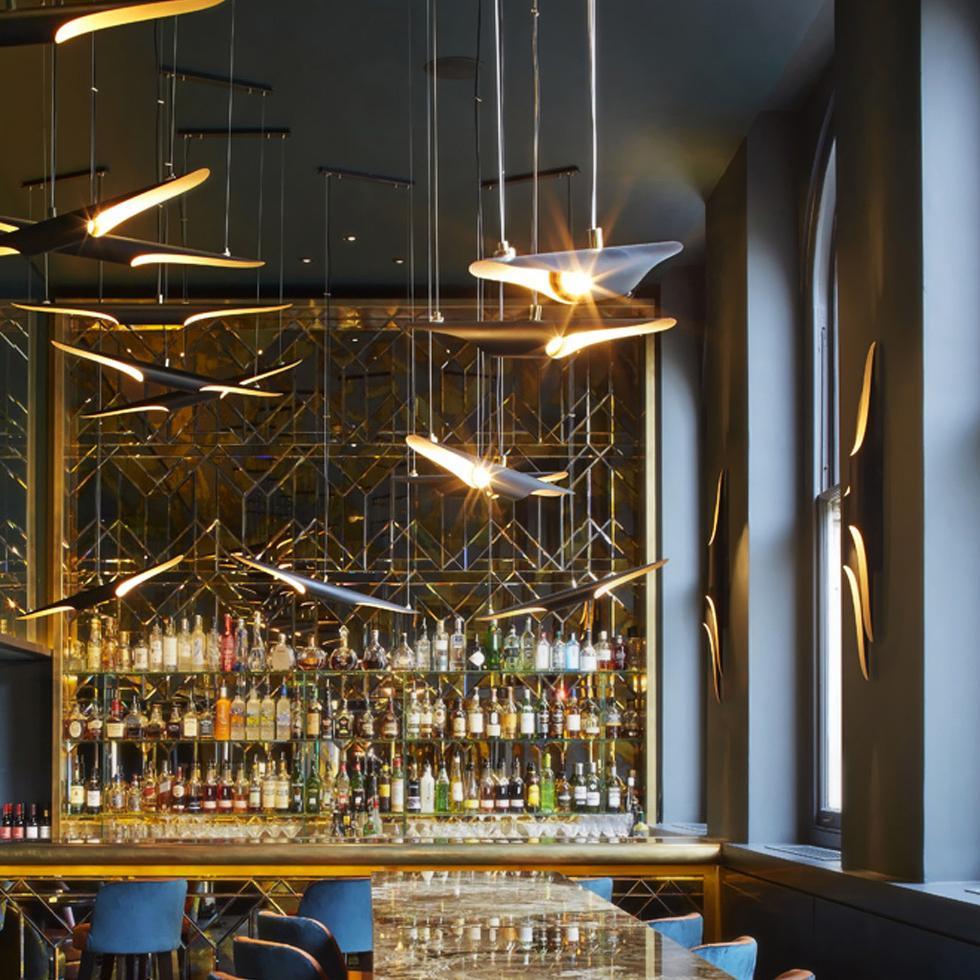 Lareniel Metal Pendant Light-Moonnatur