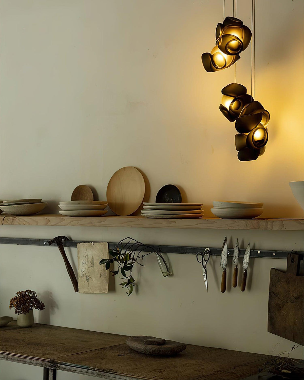 Fesvara Glass Pendant Light-Moonnatur