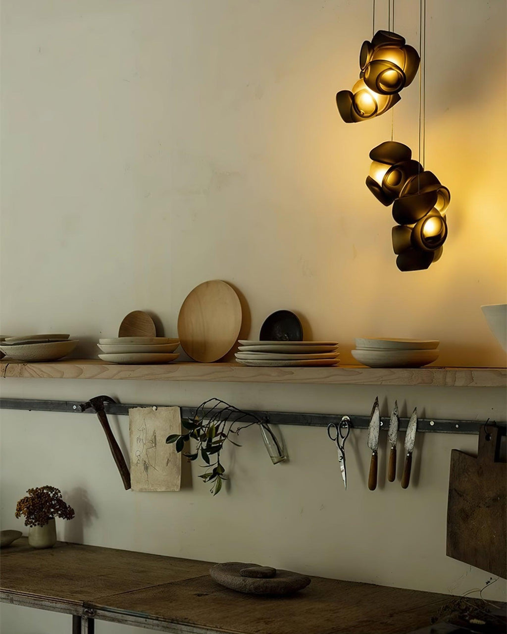 Fesvara Glass Pendant Light-Moonnatur