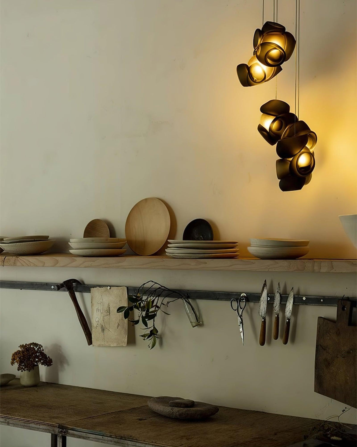 Fesvara Glass Pendant Light-Moonnatur