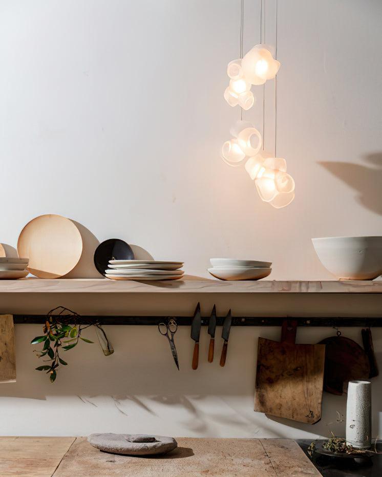 Fesvara Glass Pendant Light-Moonnatur