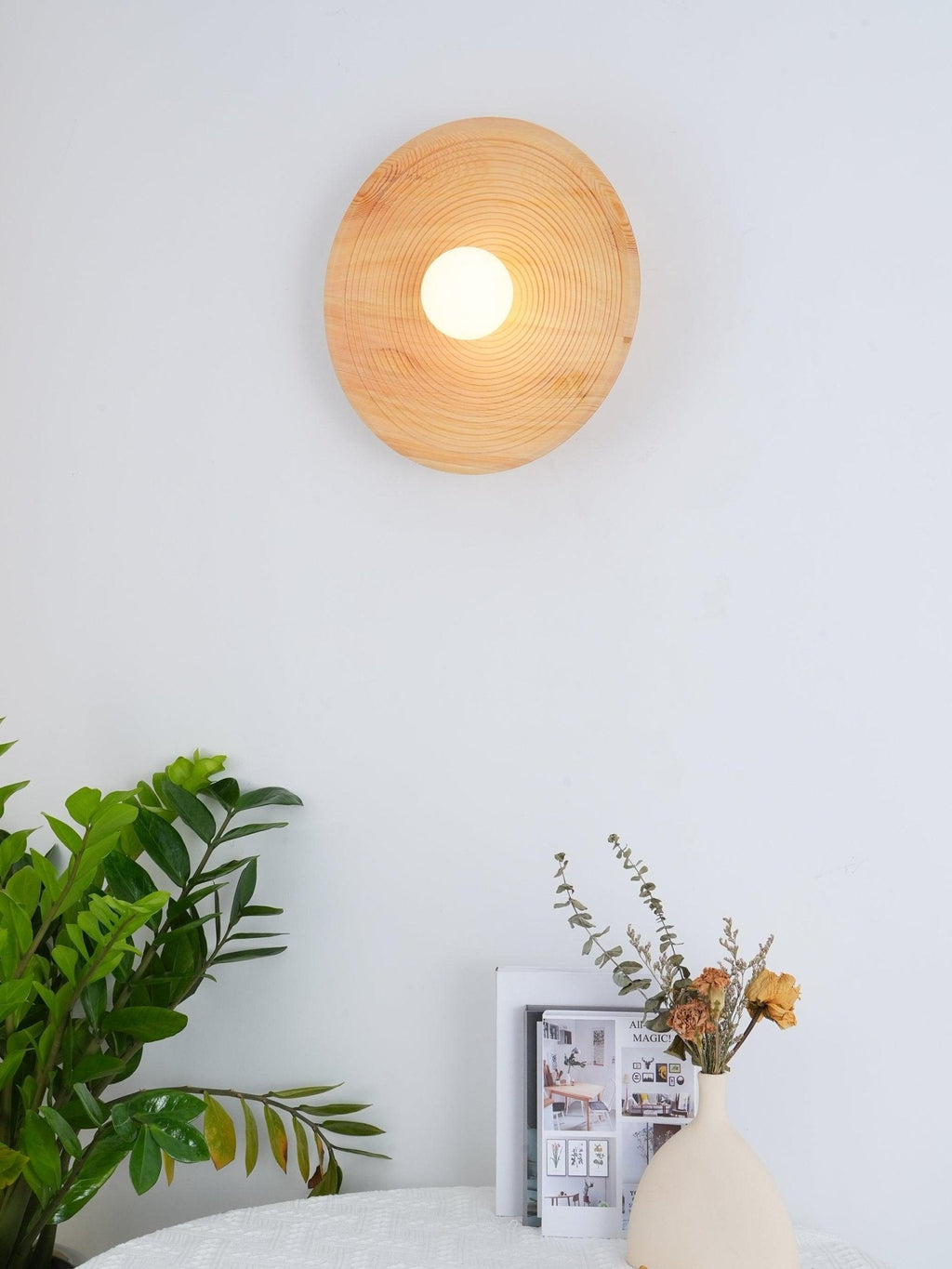 Alwynina Wood Wall Light-Moonnatur