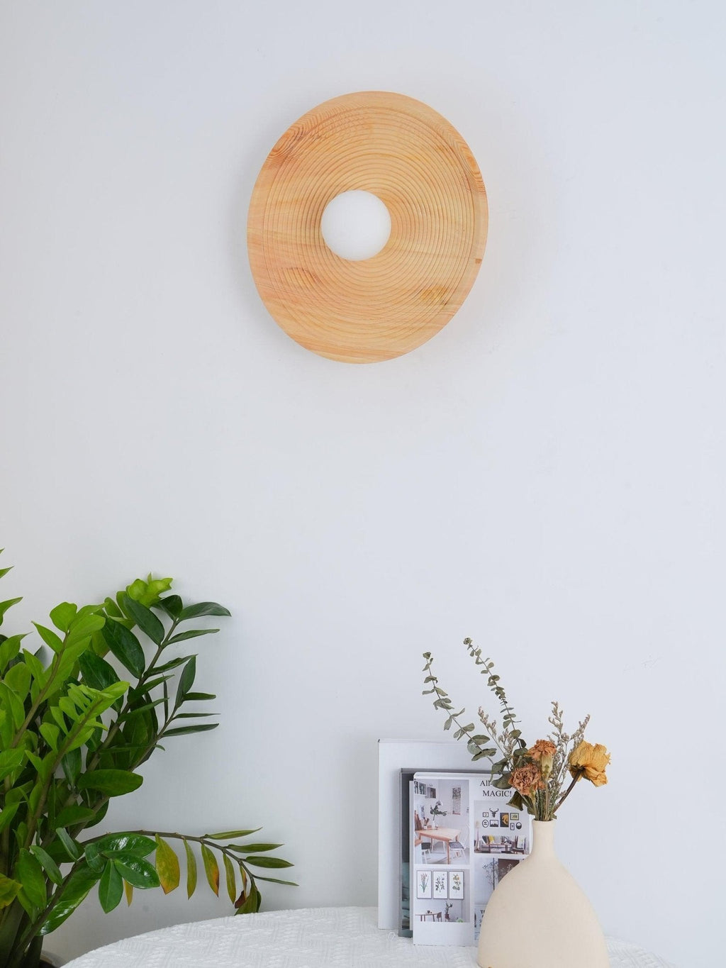 Alwynina Wood Wall Light-Moonnatur
