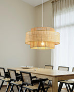 Brynune Rattan Pendant Light-Moonnatur